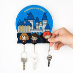 Immagine del prodotto Bacheca portachiavi Harry Potter incl. 3 portachiavi