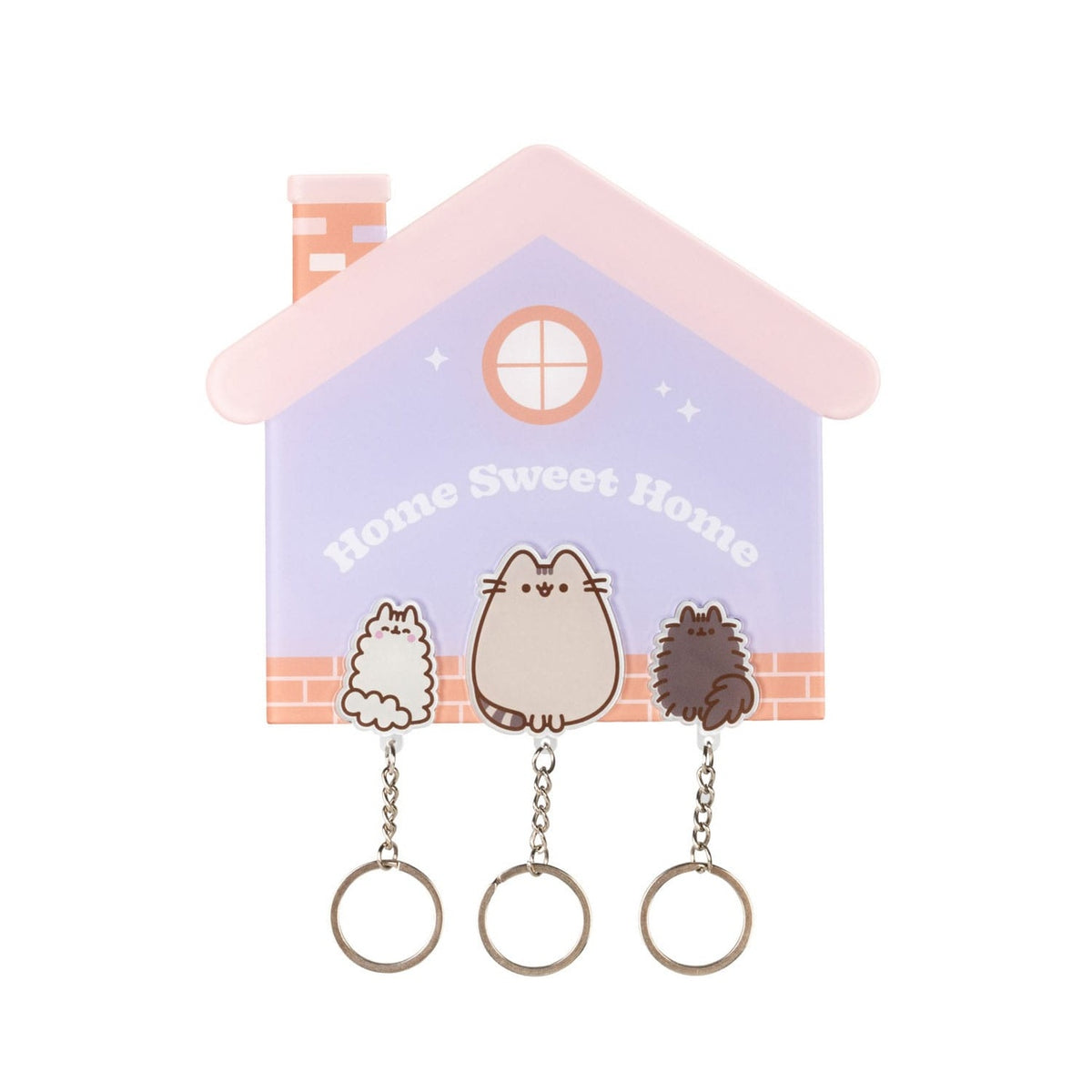 Immagine del prodotto Portachiavi da parete Pusheen incl. 3 portachiavi