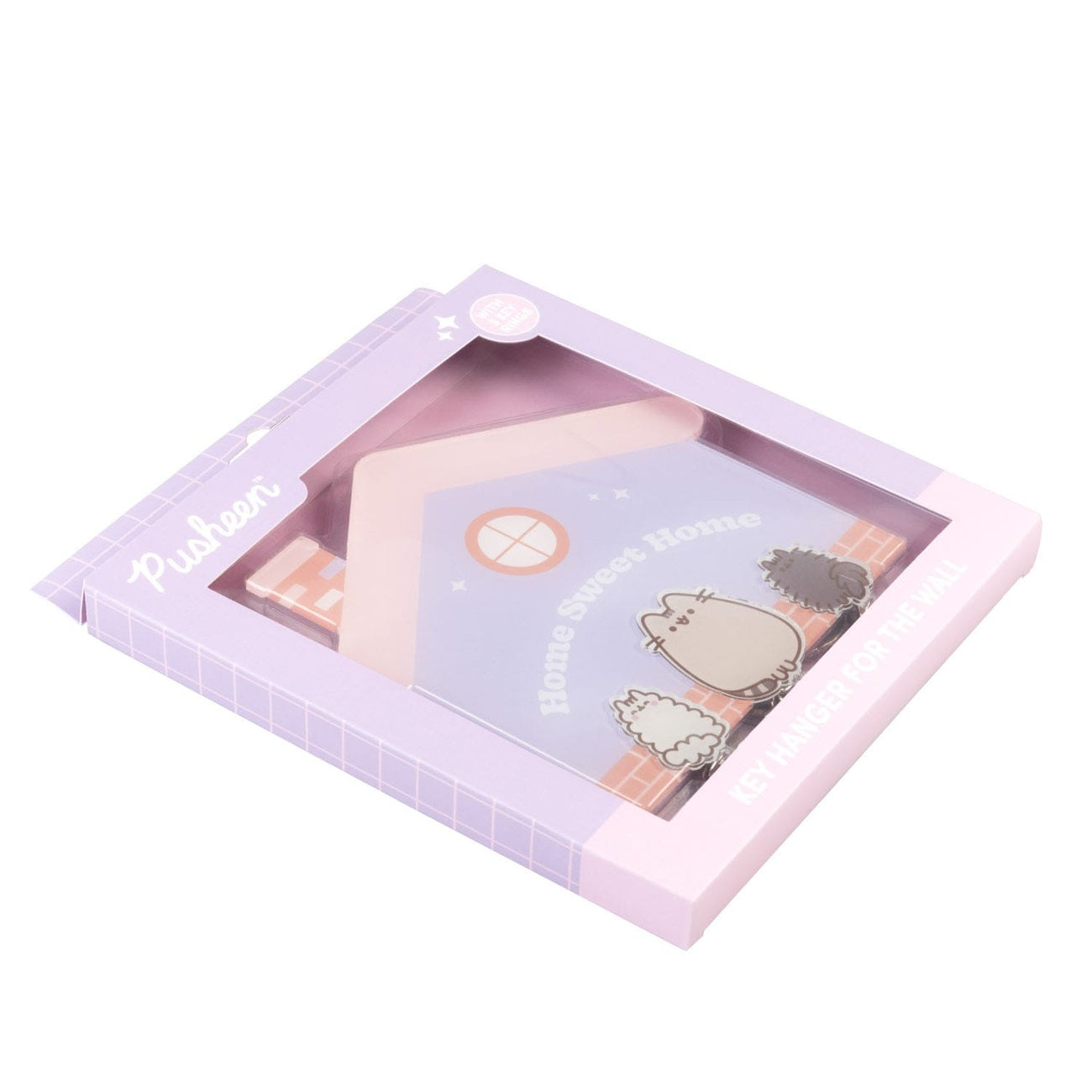Immagine del prodotto Portachiavi da parete Pusheen incl. 3 portachiavi