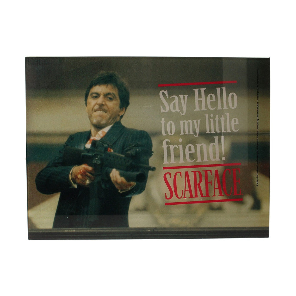 Immagine del prodotto Scarface Poster in vetro Say Hello 40 x 30 cm