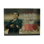 Immagine del prodotto Scarface Poster in vetro Say Hello 40 x 30 cm