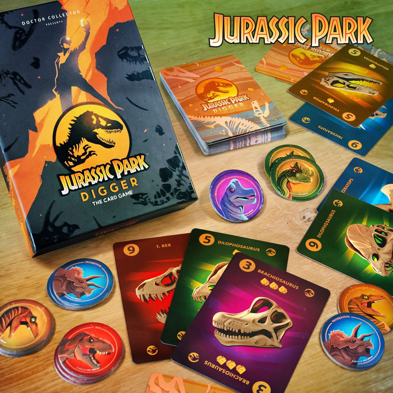 Immagine del prodotto Jurassic Park Digger per giochi di carte
