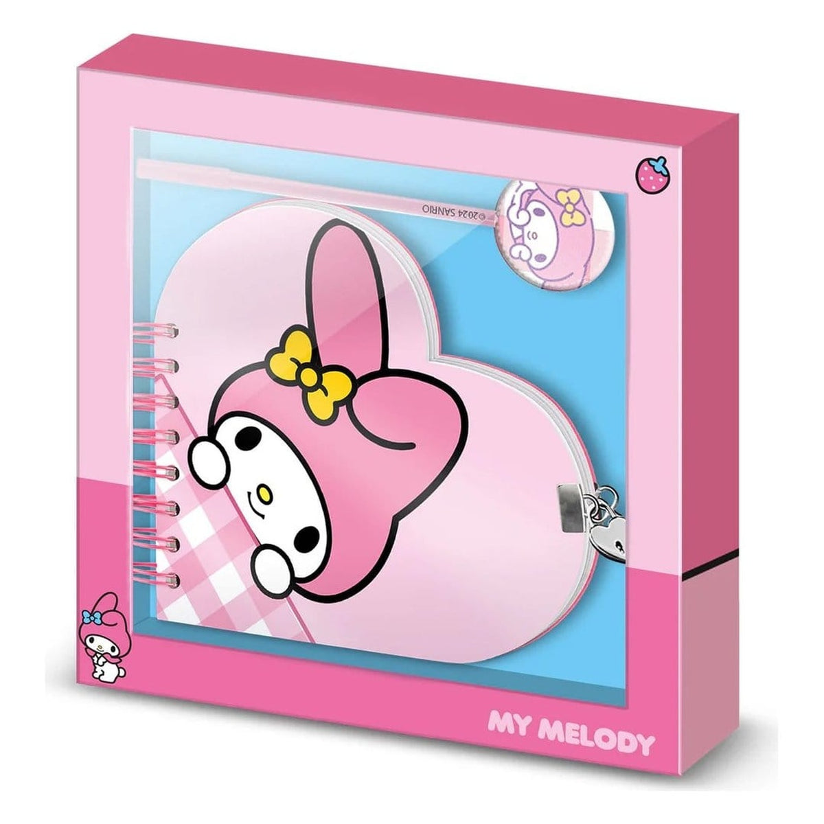 Product image Hello Kitty Notebook with Ballpoint Pen Gift Set My Melody