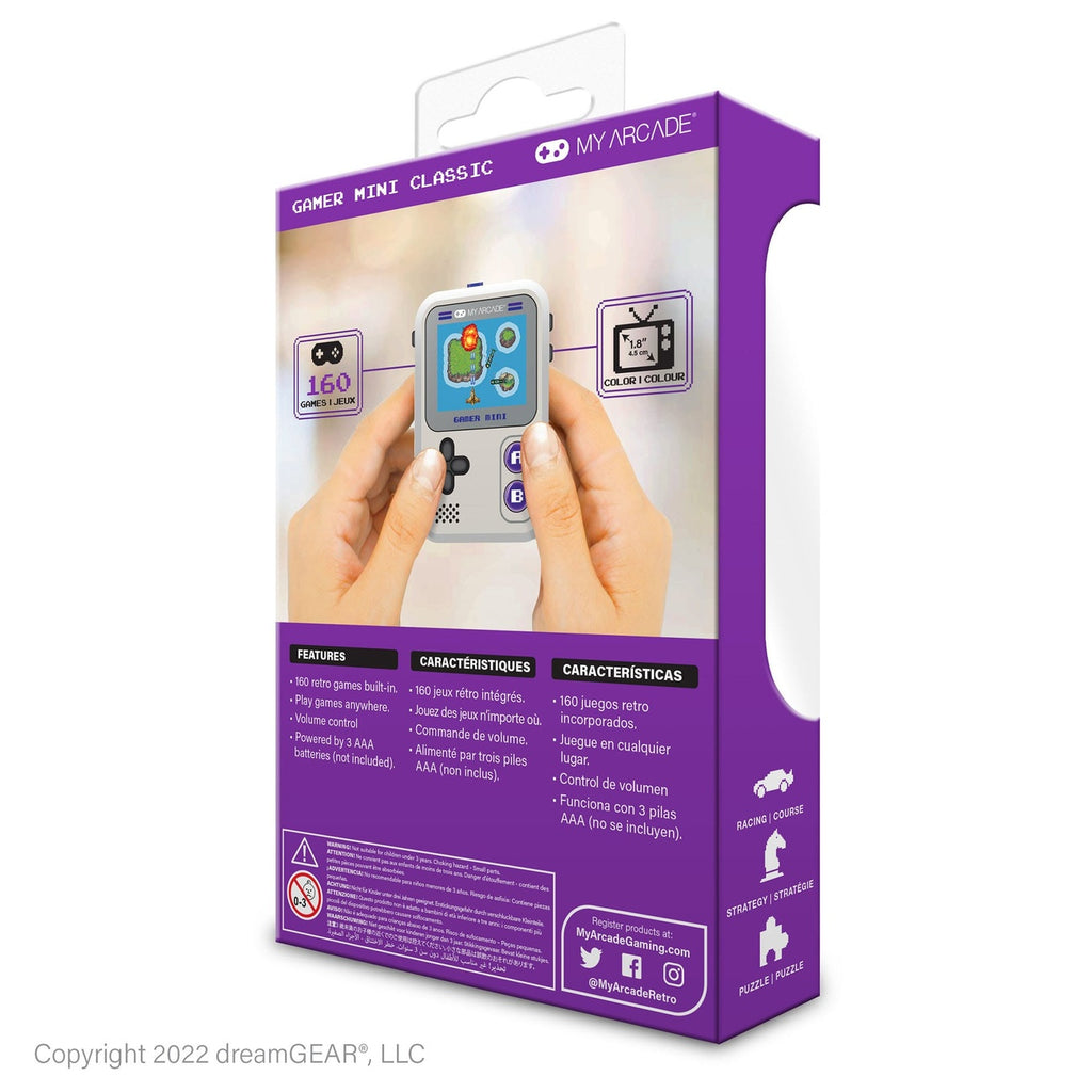 Product image My Arcade Portable Gaming Console Gamer Mini Classic