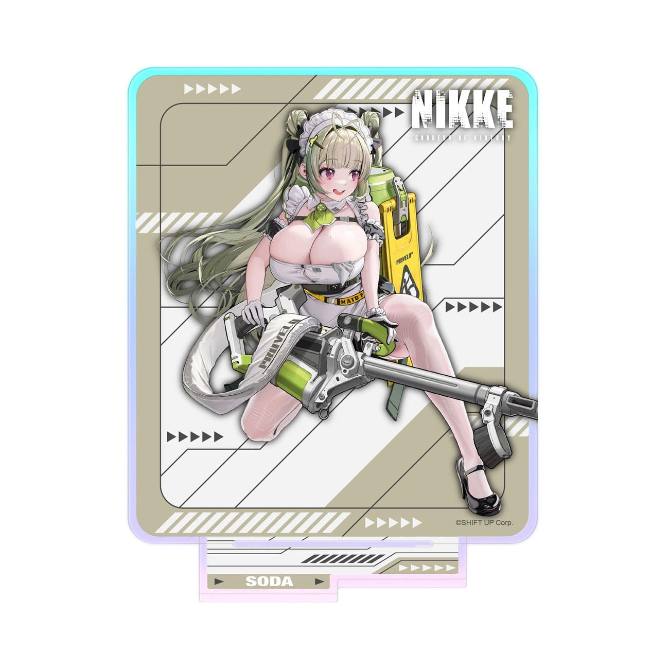 Immagine del prodotto Goddess of Victory: Nikke Crouching Series Stand acrilico Soda Holographic 14 cm