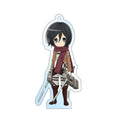 Immagine del prodotto Attack on Titan Portachiavi in acrilico Mikasa Holographic 8 cm
