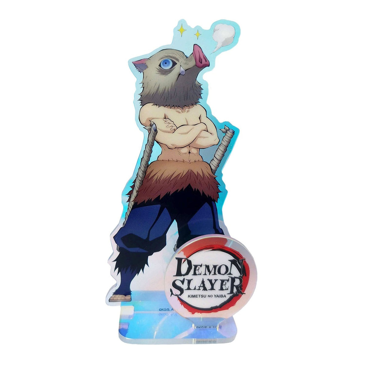 Immagine del prodotto Demon Slayer: Kimetsu no Yaiba Stand Acrilico Inosuke Holographic 16 cm
