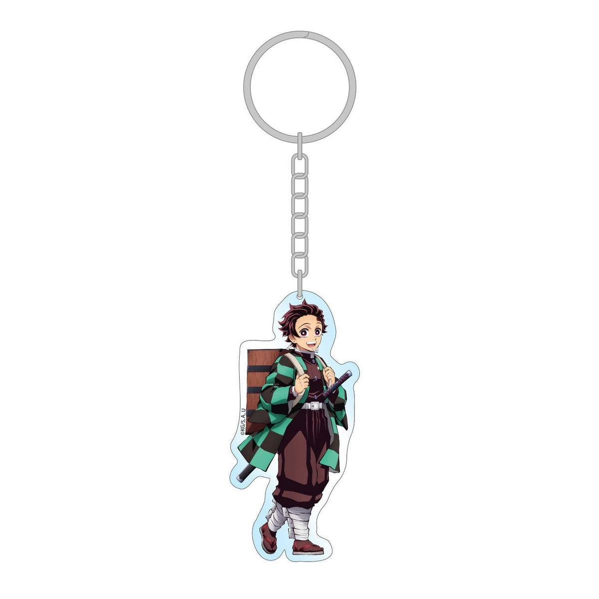 Immagine del prodotto Demon Slayer: Kimetsu no Yaiba Portachiavi in acrilico Tanjiro Holographic 8 cm