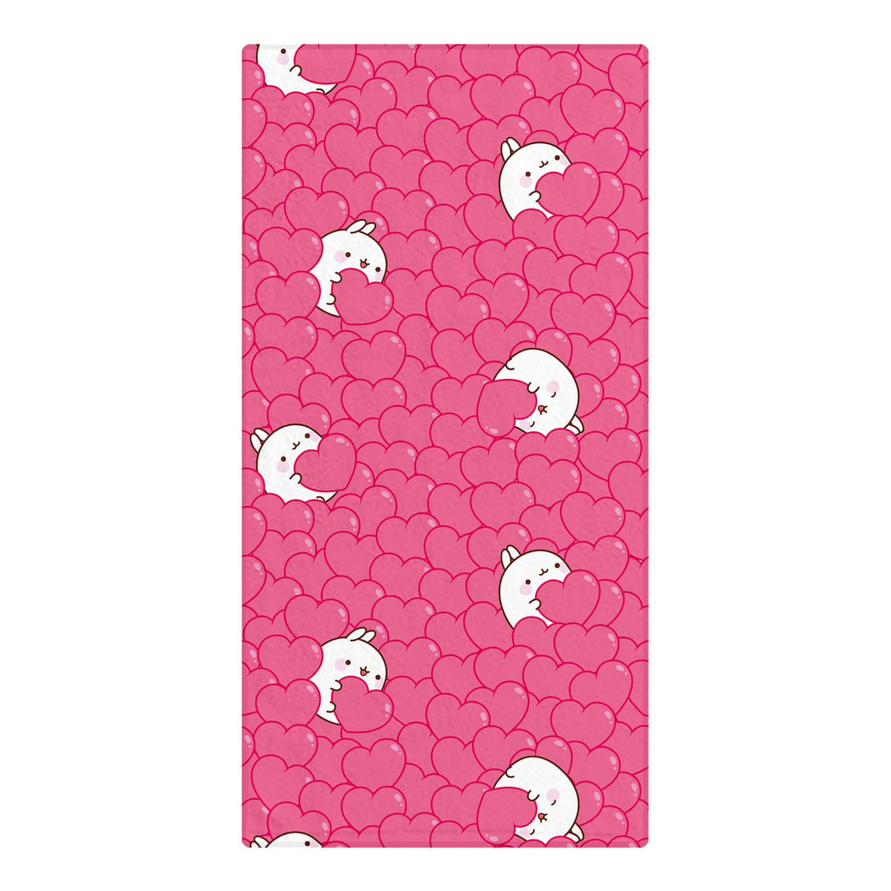 Immagine del prodotto Asciugamano Molang Hearts 150 x 75 cm