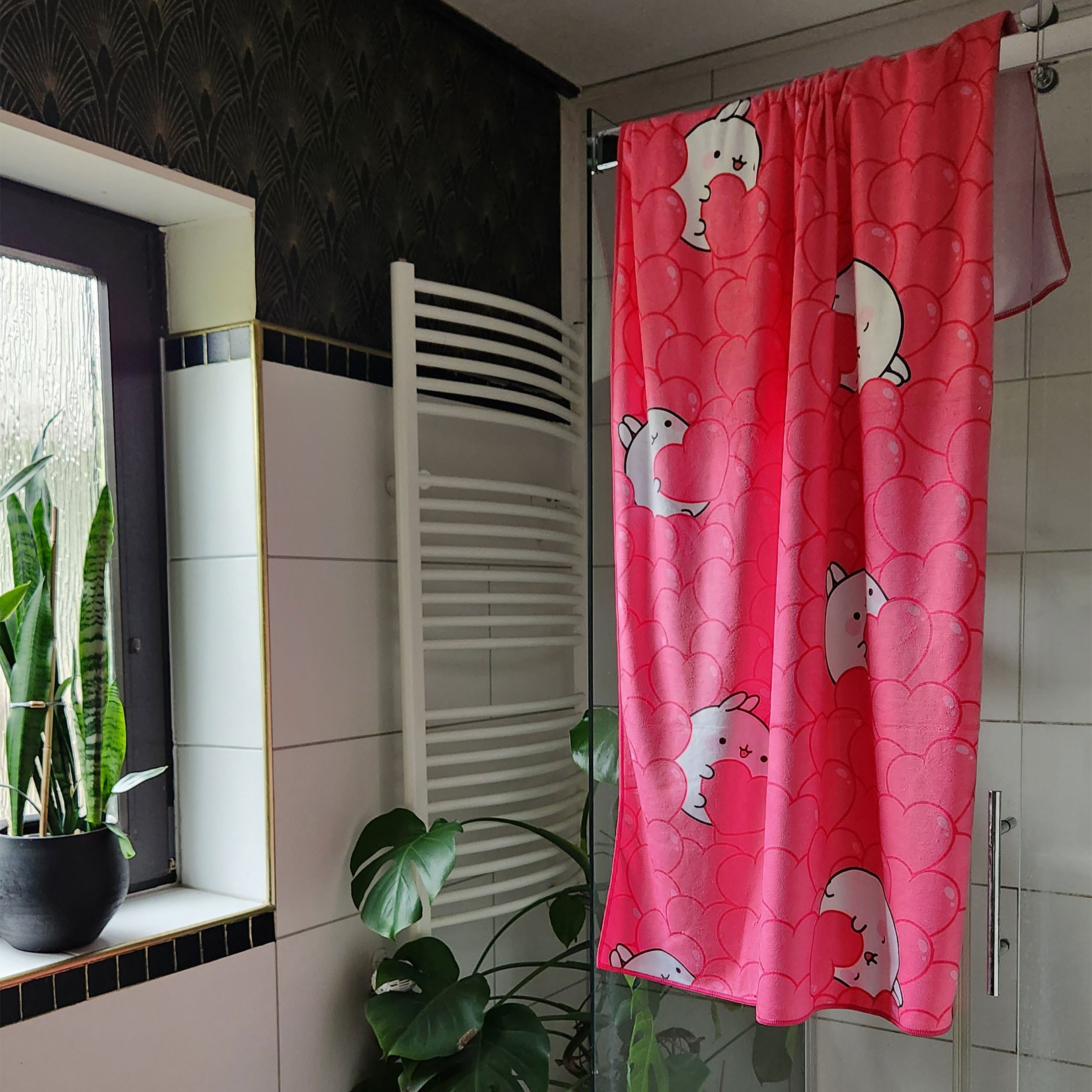 Immagine del prodotto Asciugamano Molang Hearts 150 x 75 cm