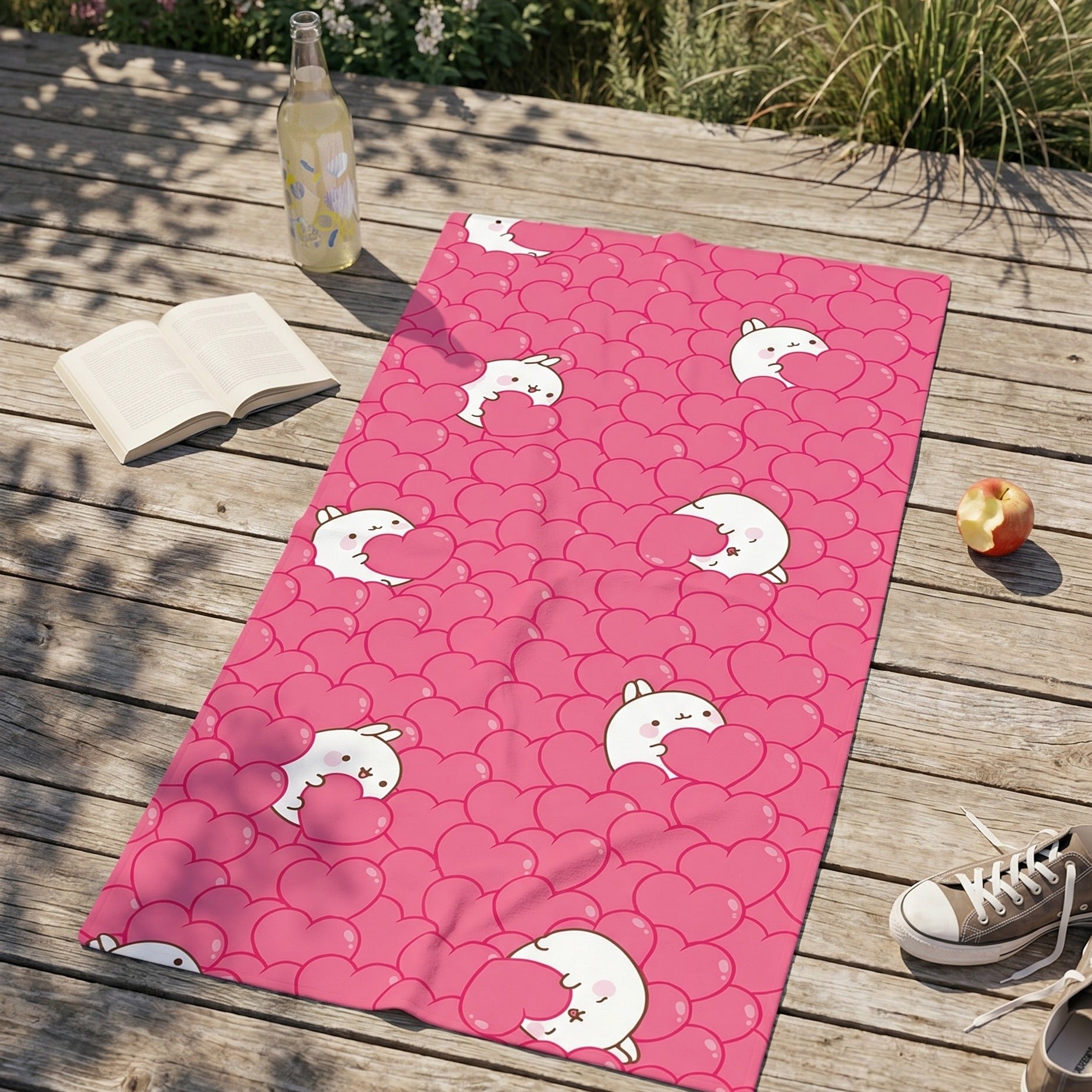 Immagine del prodotto Asciugamano Molang Hearts 150 x 75 cm