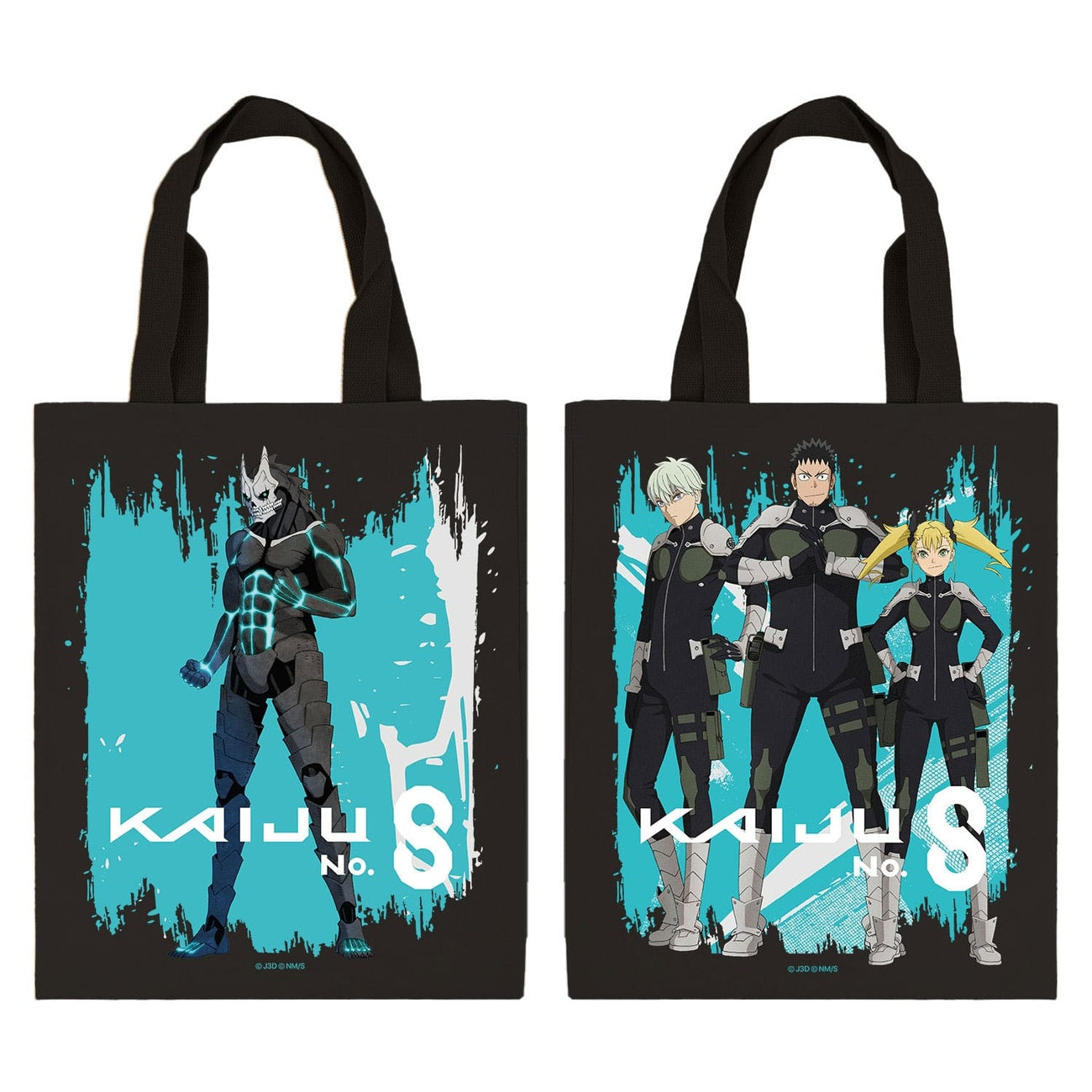 Immagine del prodotto Kaiju No. 8 Tote Bag Kaiju No. 8, Reno Ichikawa, Kafka Hibino, Kikoru Shinomiya Stagione 2