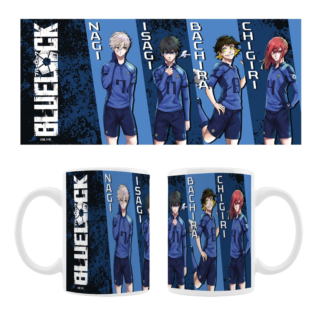 Immagine del prodotto Tazza in ceramica Blue Lock Nagi, Isagi, Bachira & Chigiri