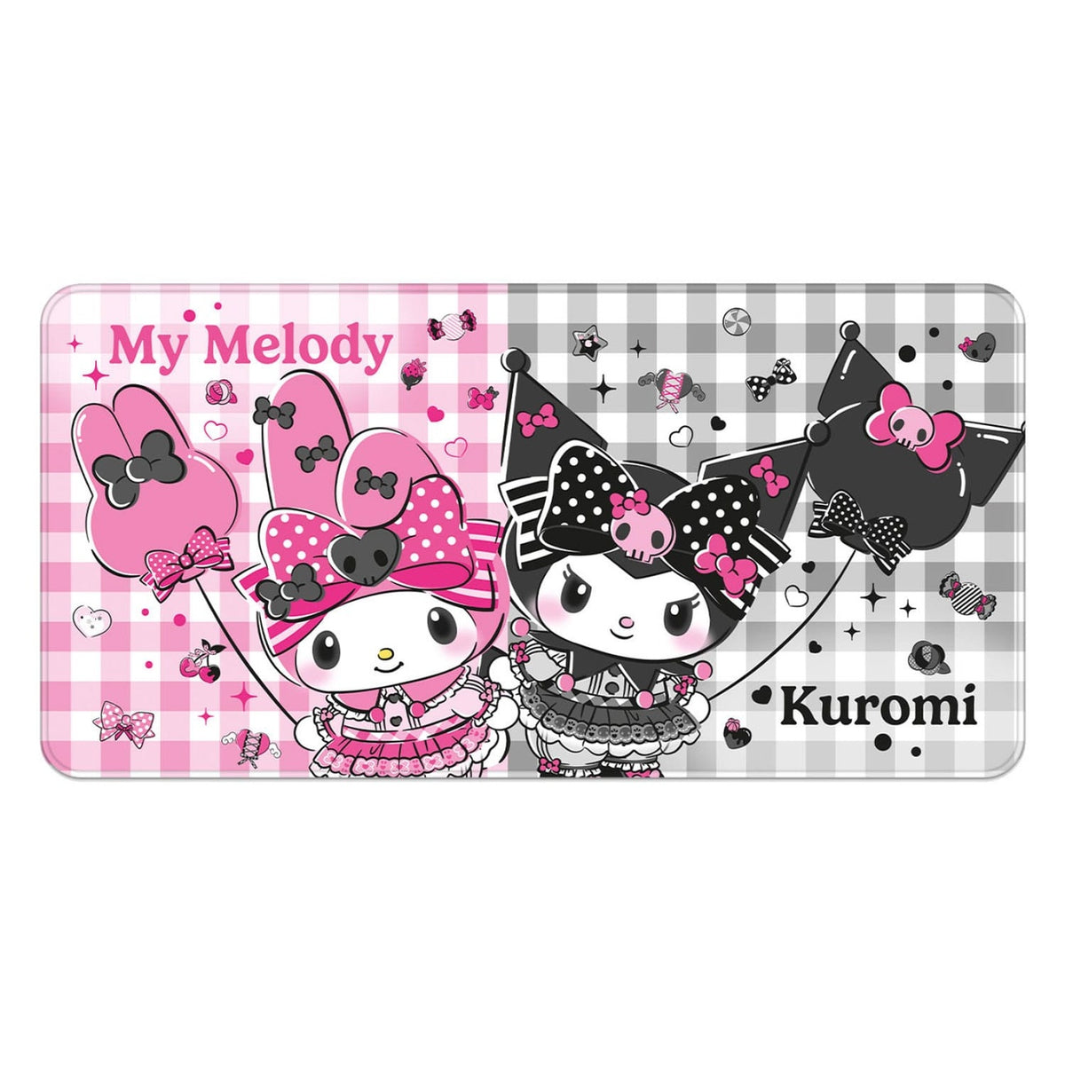 Immagine del prodotto Sanrio Pink Black Party Series Mousepad XXL My Melody & Kuromi