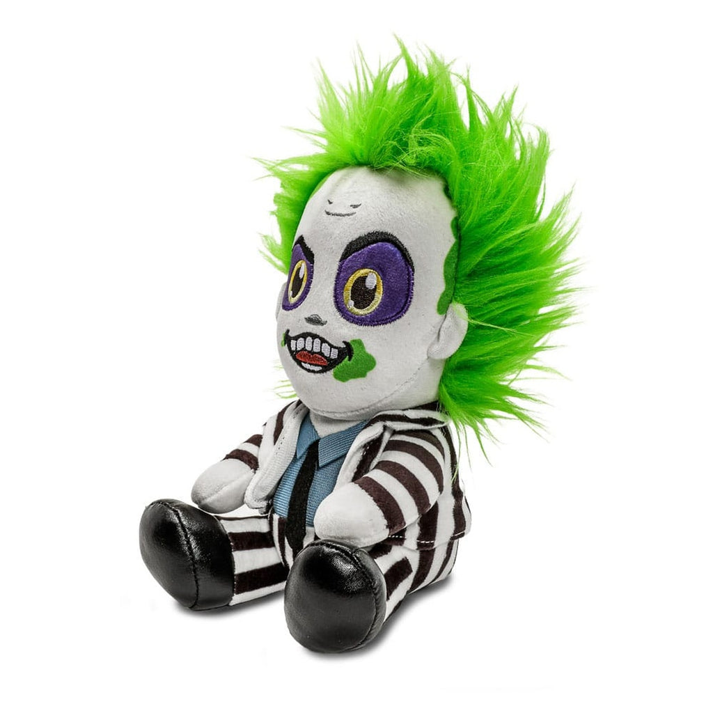 Immagine del prodotto Peluches Beetlejuice Phunny Beetlejuice seduto con outfit a righe 18 cm