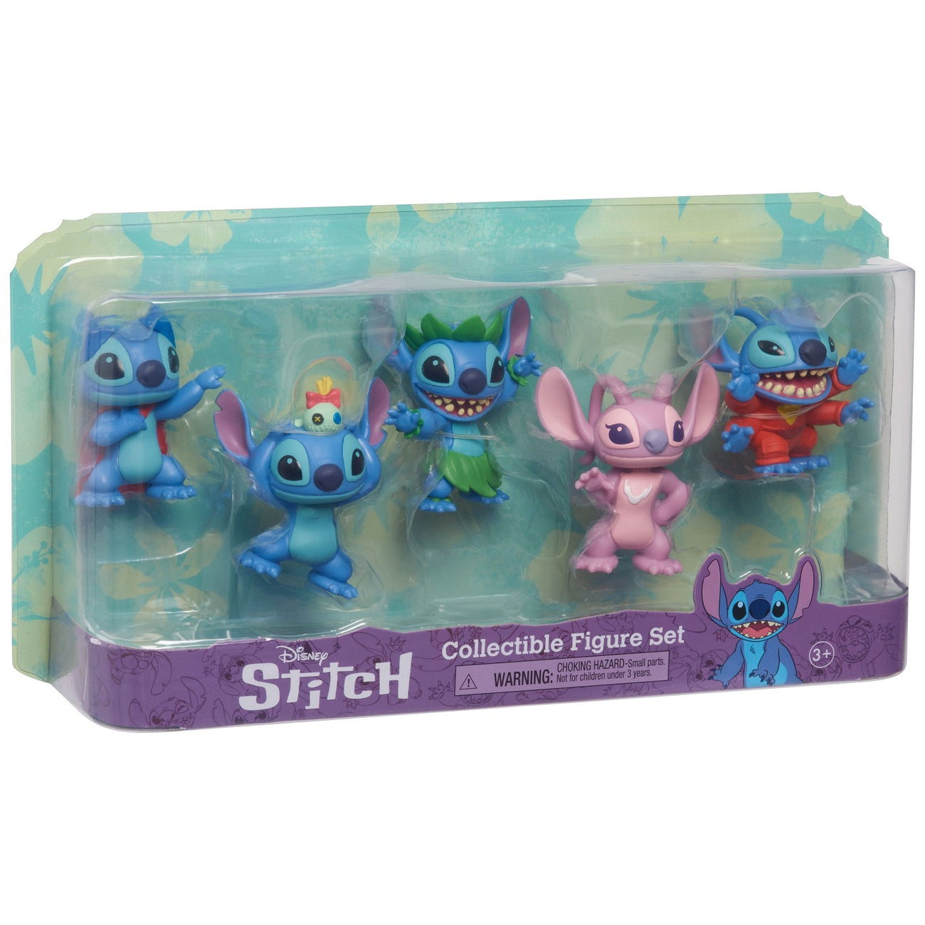 Immagine del prodotto Lilo & Stitch Minifigure set da 5 Stitch Collectible Figure Set 7 cm