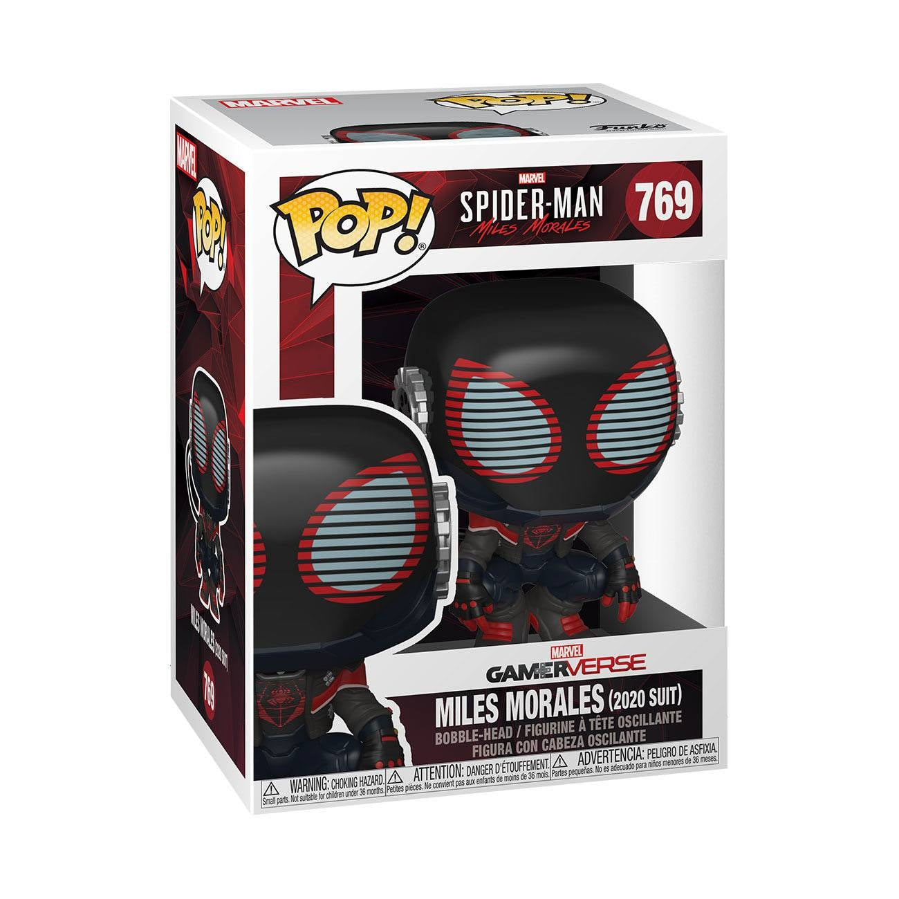 Immagine del prodotto Marvel's Spider-Man POP! Games figura in vinile Miles Morales 2020 Suit 9 cm