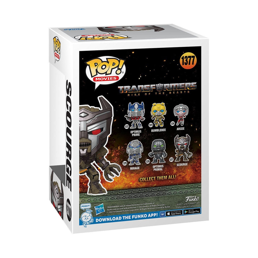 Immagine del prodotto Transformers: Il risveglio delle Bestie figura POP! Movies in vinile Scourge 9 cm