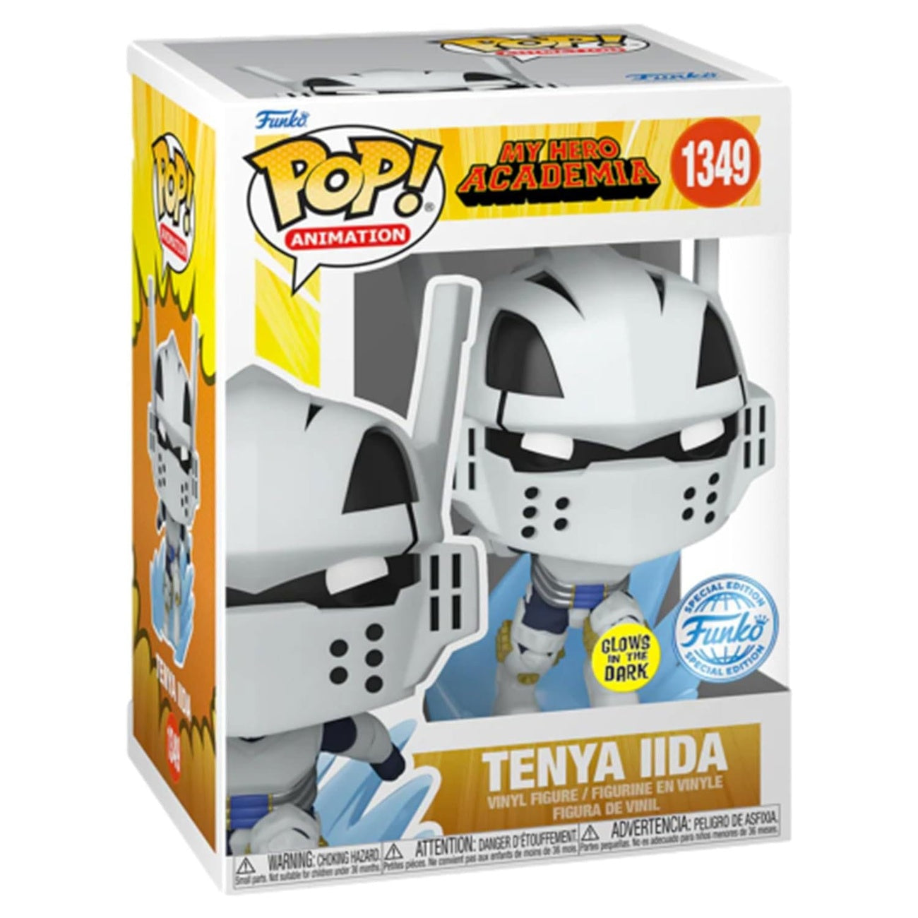 Immagine del prodotto My Hero Academia POP! Animation Figura in vinile Tenya (Rapid Burst) (GW) Exclusive 9 cm