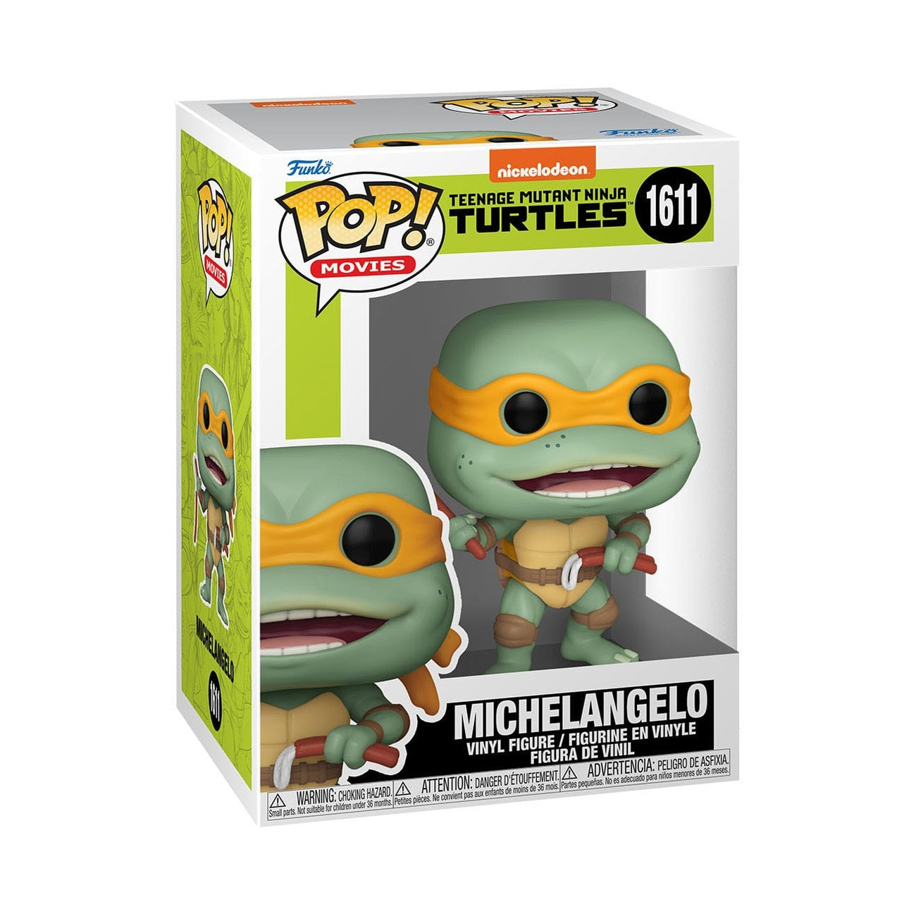Product image Teenage Mutant Ninja Turtles POP! Movies Vinyl Figure Michelangelo Sausage Link Nunchucks 9 cm