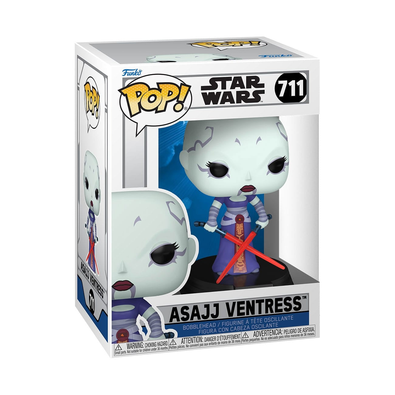 Immagine del prodotto Star Wars POP! Figura bobble-head in vinile Asajj Ventress 9 cm