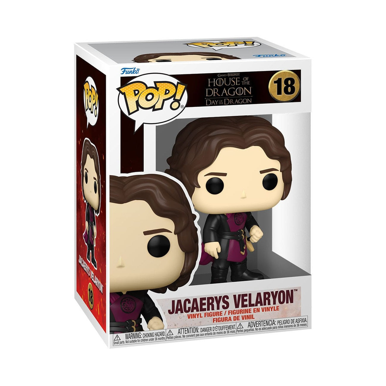 Immagine del prodotto House of the Dragon POP! TV figura in vinile Jarcarys Valaryon 9 cm