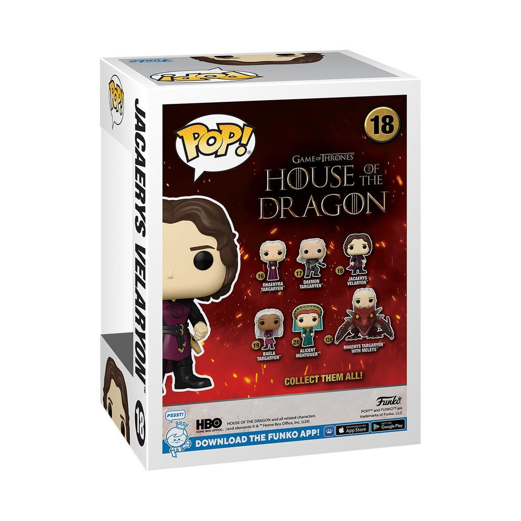 Immagine del prodotto House of the Dragon POP! TV figura in vinile Jarcarys Valaryon 9 cm