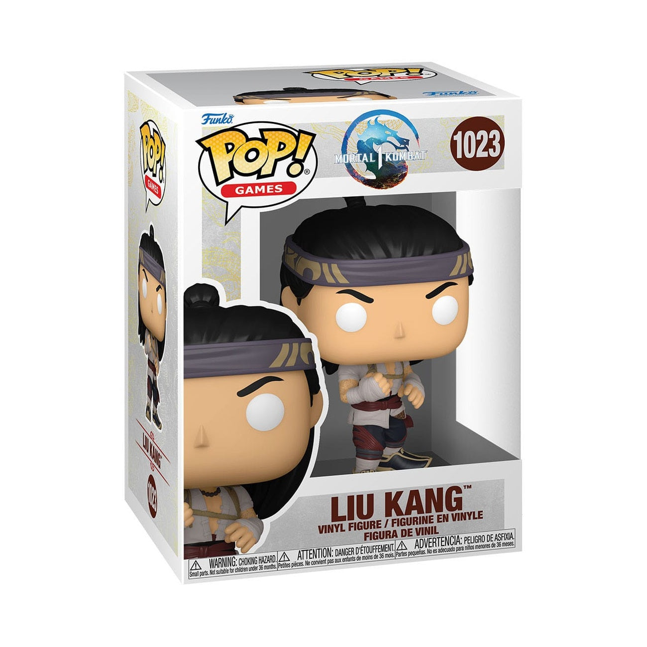 Immagine del prodotto Mortal Kombat POP! Games figure in vinile Liu Kang (God of Fire) 9 cm