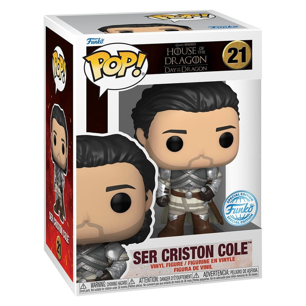 Immagine del prodotto House of the Dragon Figura POP! Vinyl Ser Criston Cole Exclusive Edition 9 cm