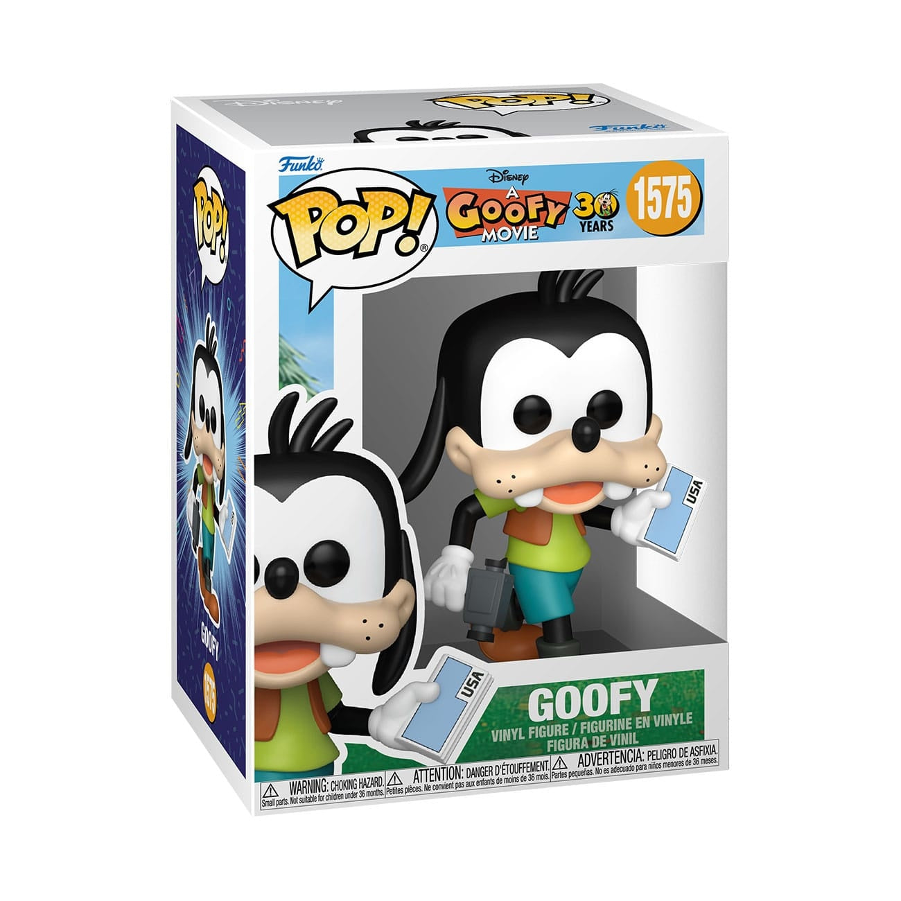 Immagine del prodotto In viaggio con Pippo POP! Disney figura in vinile Goofy 9 cm