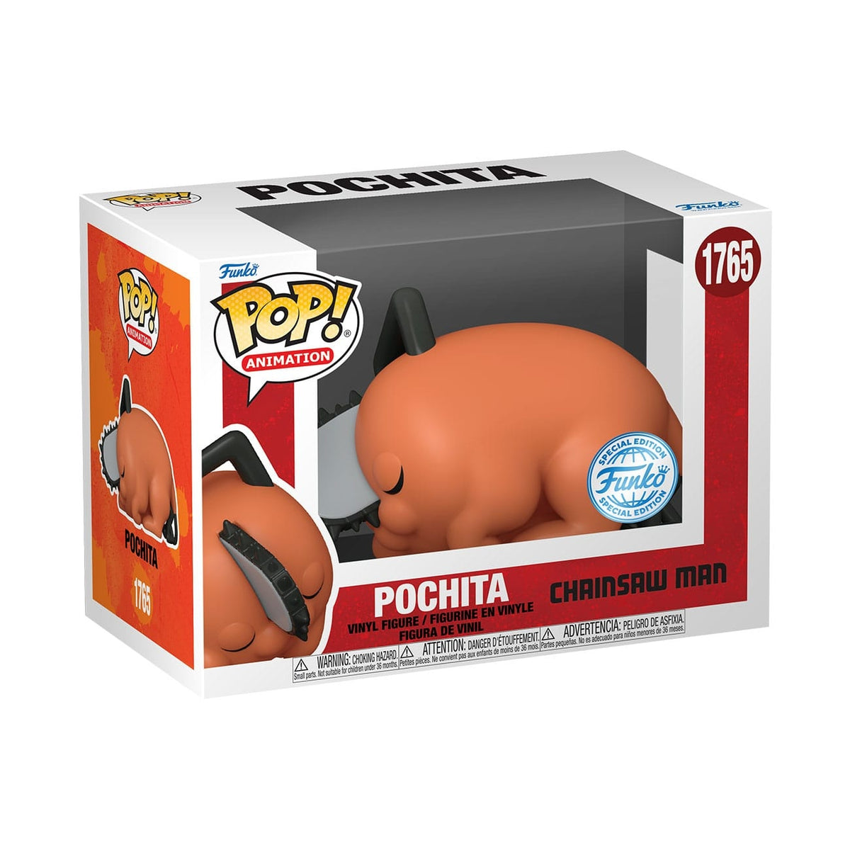Immagine del prodotto Chainsaw Man POP! Movies figure in vinile Sleeping Pochita heo Exclusive 9 cm