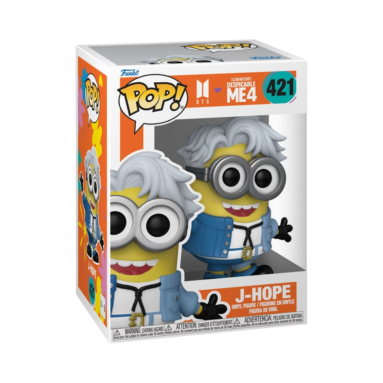 Immagine del prodotto Minions x BTS POP! Rocks figura in vinile J-Hope 9 cm