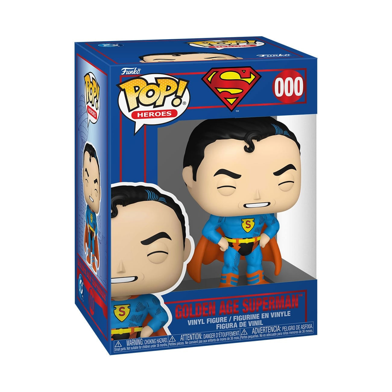 Immagine del prodotto DC Comics POP! Heroes figure in vinile Golden Age Superman 9 cm