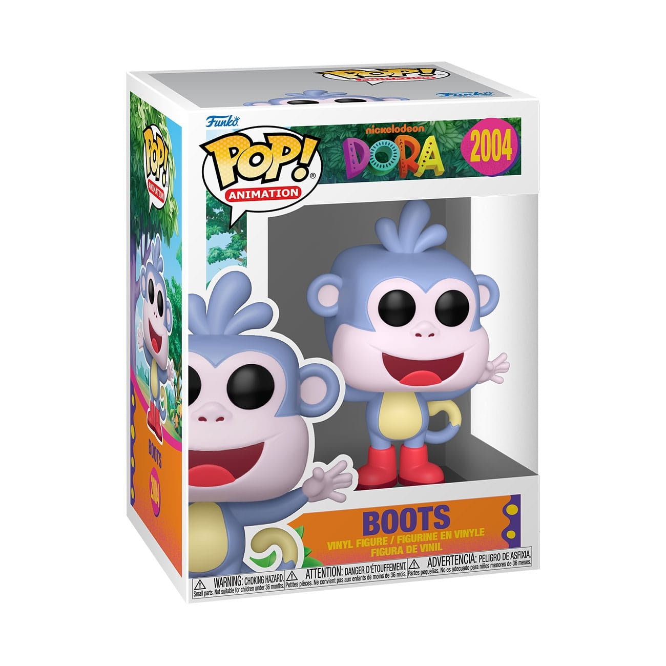 Immagine del prodotto Dora POP! Animation figura in vinile Boots 9 cm