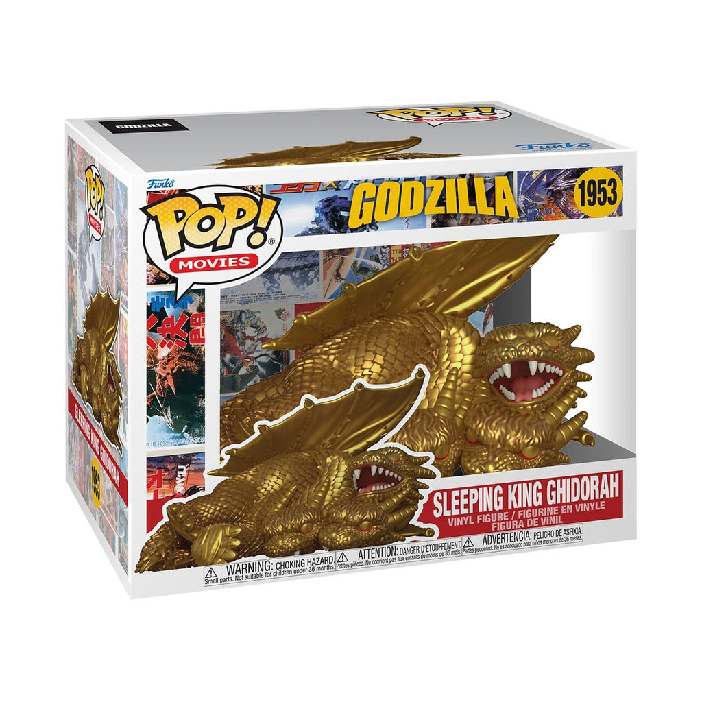 Immagine del prodotto Godzilla Super Sized POP! Movies figura in vinile Sleeping King Ghidorah 15 cm