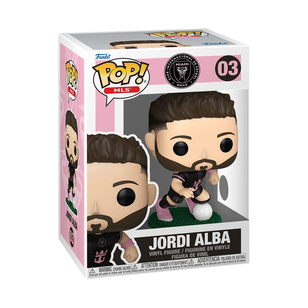 Immagine del prodotto MLS POP! Sports figure in vinile Inter Miami - Jordi Alba (away) 9 cm