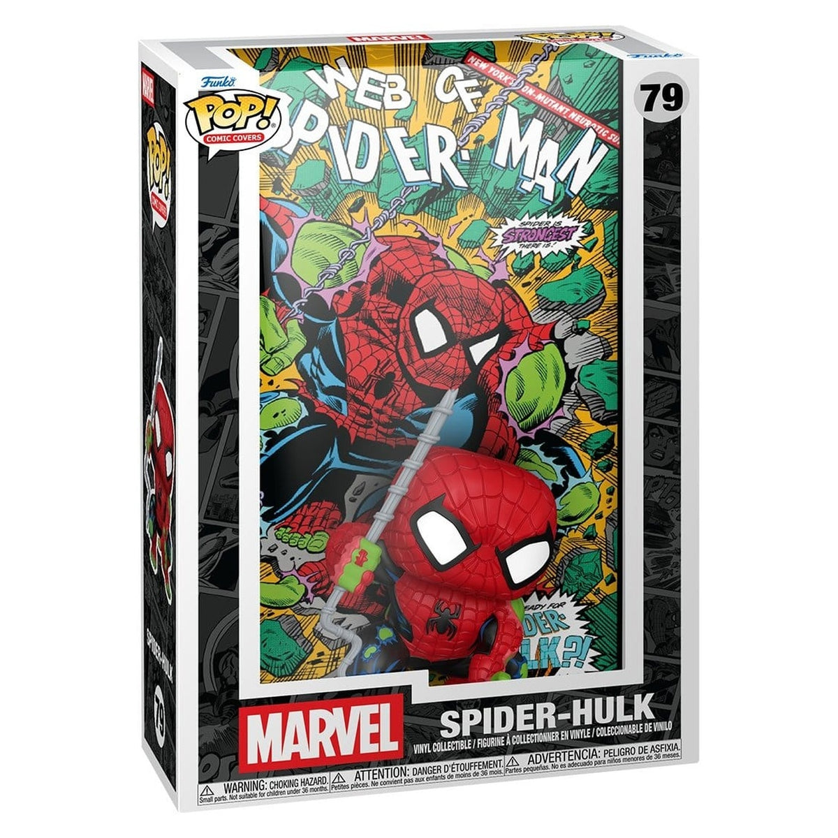 Immagine del prodotto Marvel POP! Comic Covers Figure in vinile Web of Spider-Man n. 70 (Spider-Hulk) 9 cm