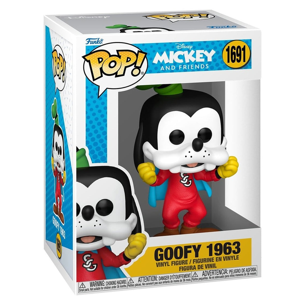 Immagine del prodotto Mickey and Friends POP! Figura in vinile Pippo 1963 9 cm