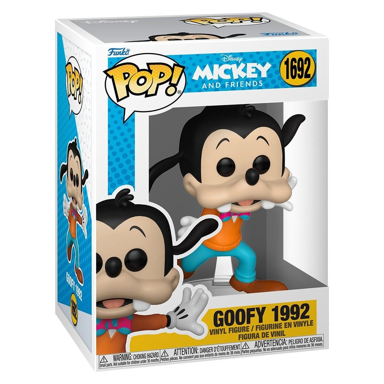 Product image Mickey and Friends POP! Vinyl Figure Goofy 1992 9 cm