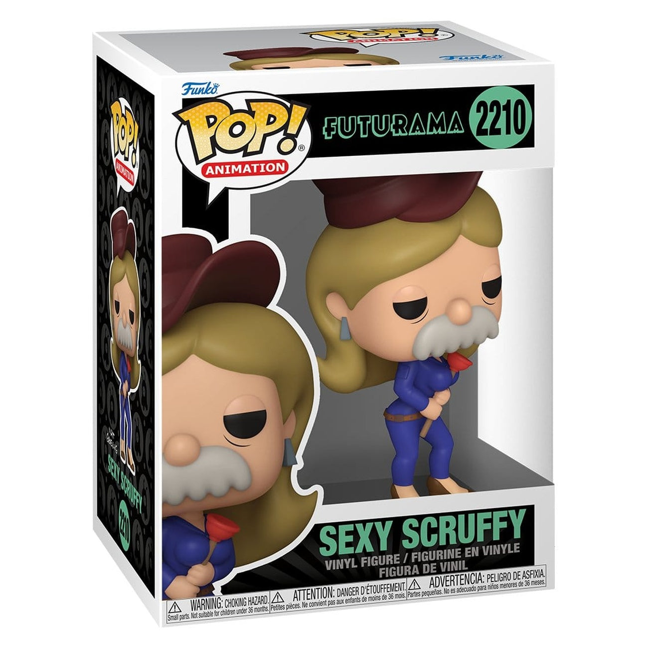 Immagine del prodotto Futurama Pop! Animation figura in vinile Sexy Scruffy 9 cm