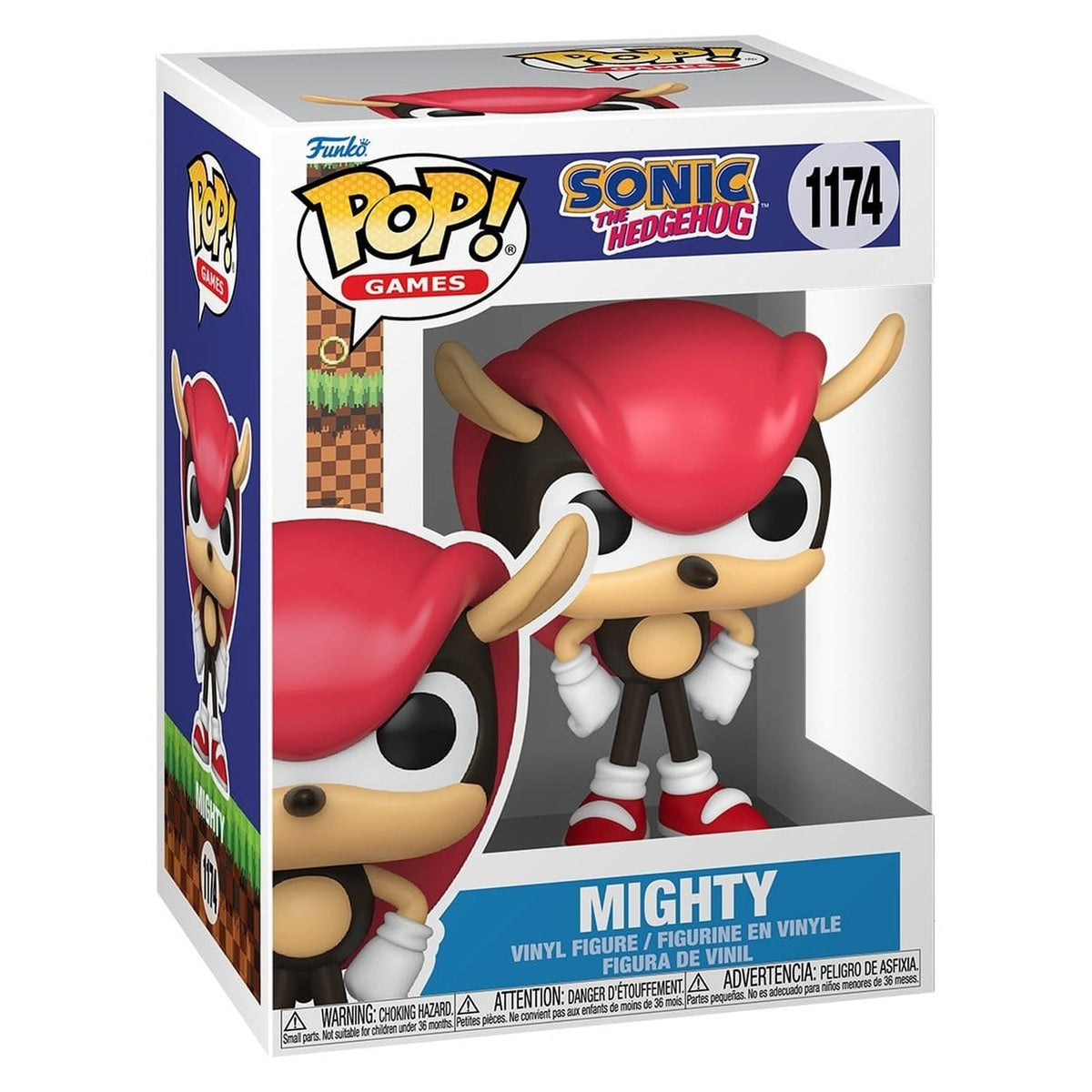 Immagine del prodotto Sonic the Hedgehog - Figura in vinile POP! Movies Mighty the Armadillo 9 cm