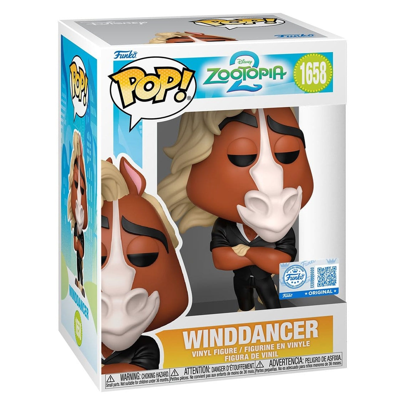 Immagine del prodotto Zootropolis 2 figura POP! Vinyl Winddancer 9 cm