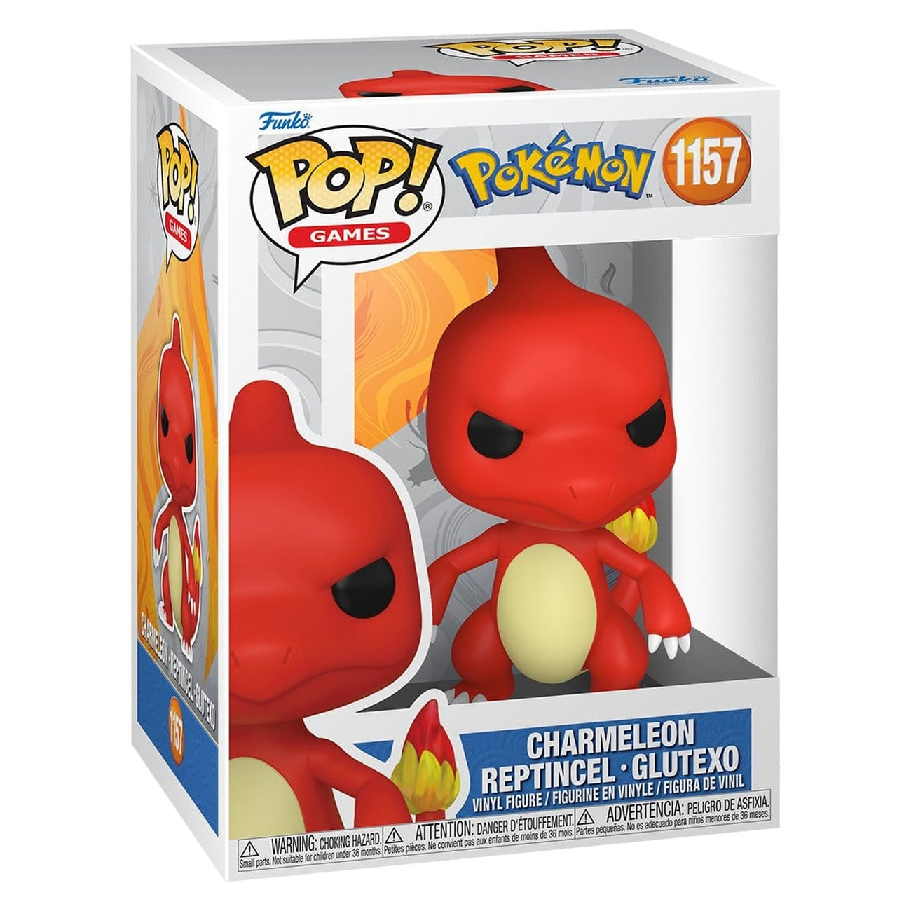 Immagine del prodotto Pokémon POP! Games figura in vinile Charmeleon 9 cm