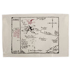 Immagine del prodotto Lo Hobbit Strofinaccio Mappa di Thorin 72 cm