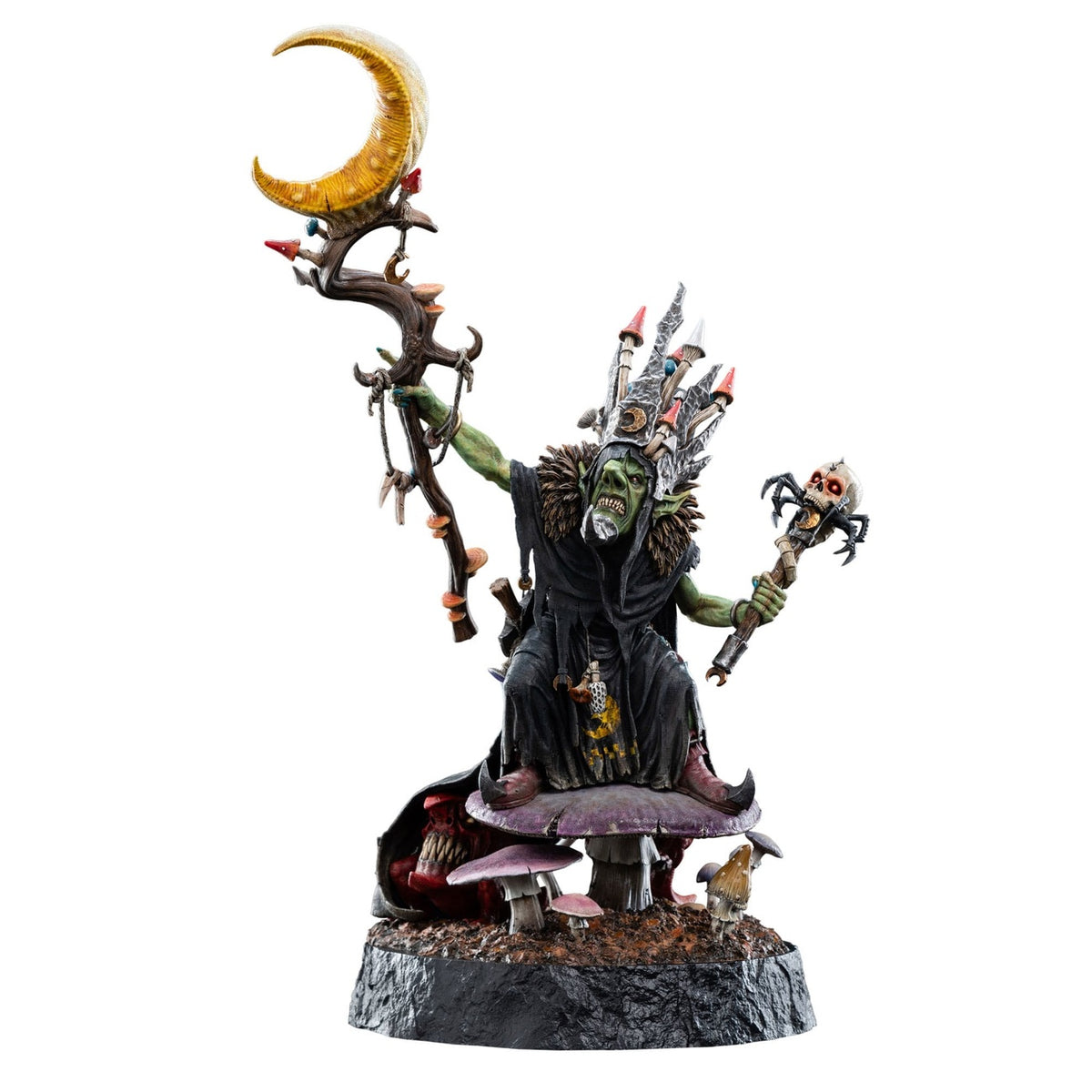 Immagine del prodotto Warhammer: Age of Sigmar Statua 1/6 Skragrott the Loonking Limited Edition 41 cm