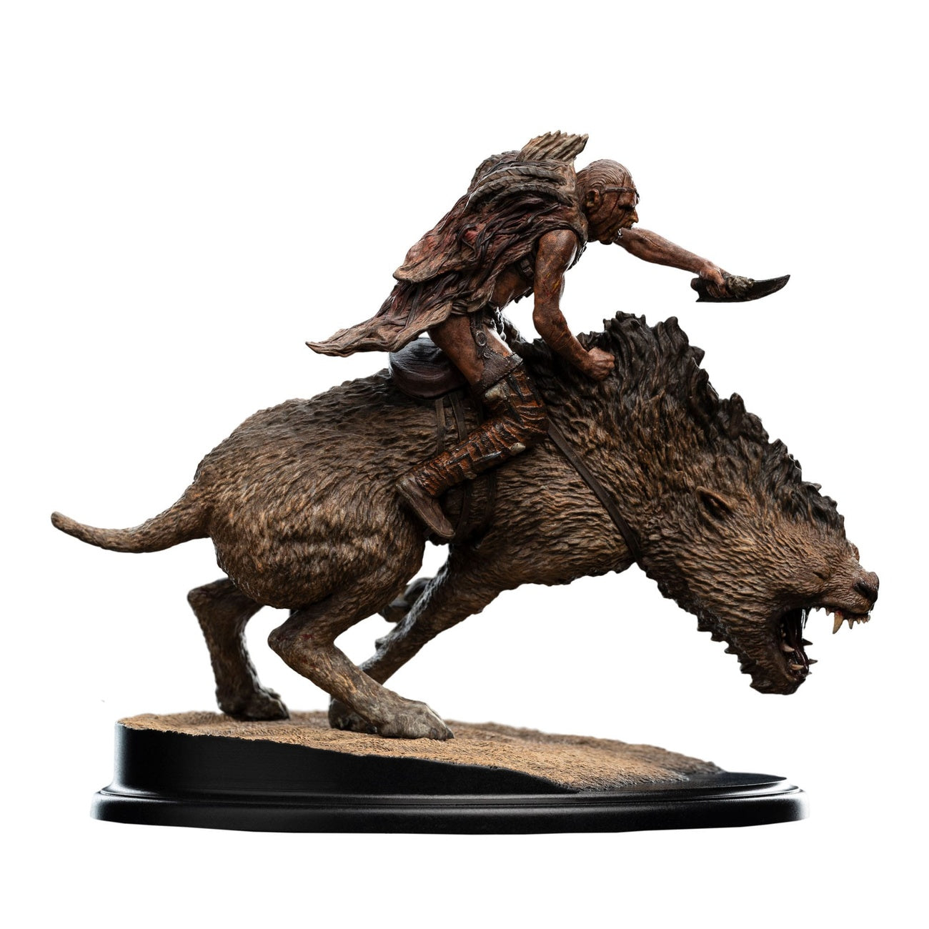 Immagine del prodotto Il Signore degli Anelli mini statua Sharkû su Warg 18 cm