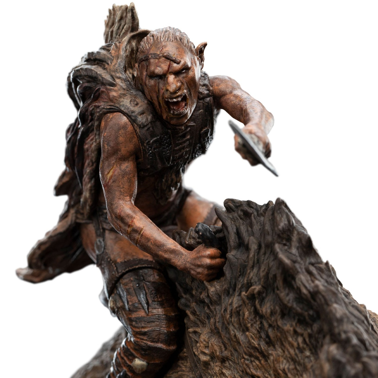 Immagine del prodotto Il Signore degli Anelli mini statua Sharkû su Warg 18 cm