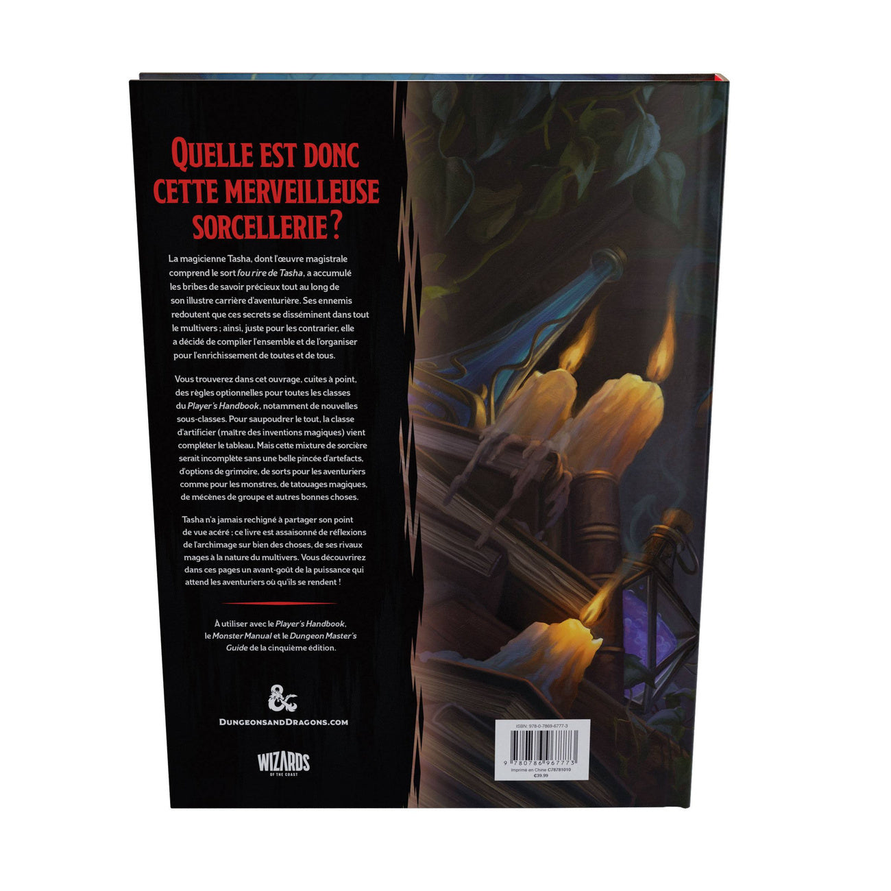 Product image Dungeons & Dragons RPG Tasha's Cauldron of Everything French Edition