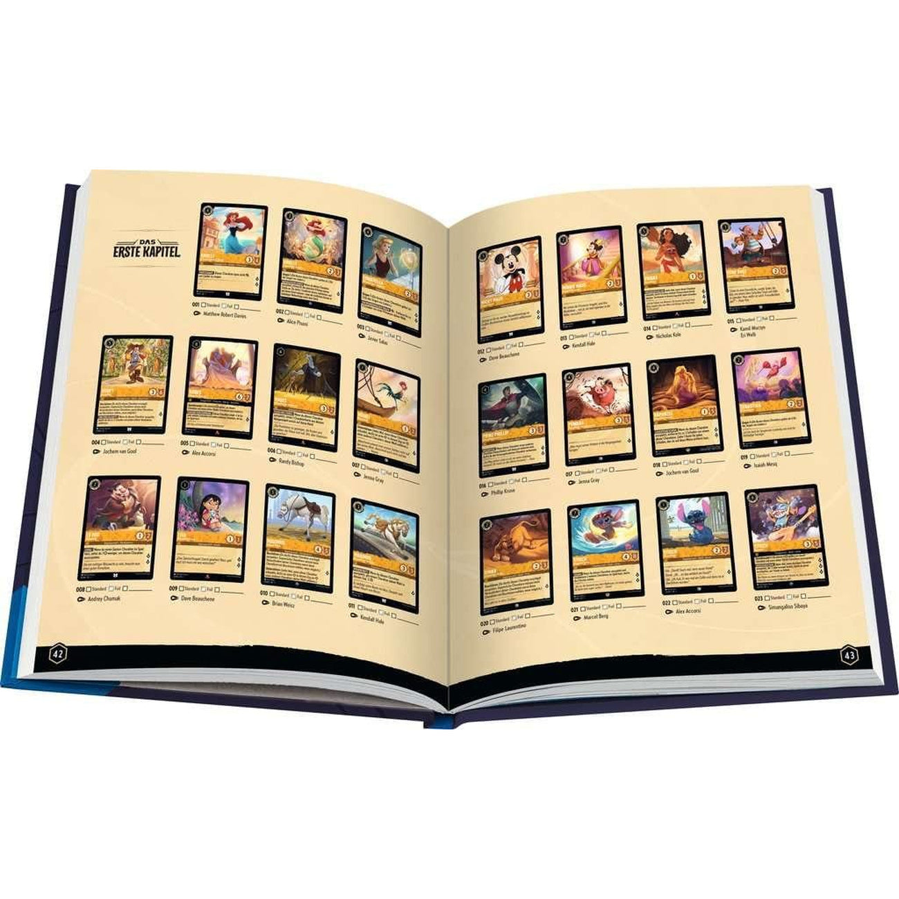 Immagine del prodotto Disney Lorcana GCC Libro La Guida Ufficiale del Collezionista: Set 1–4 *Versione tedesca*