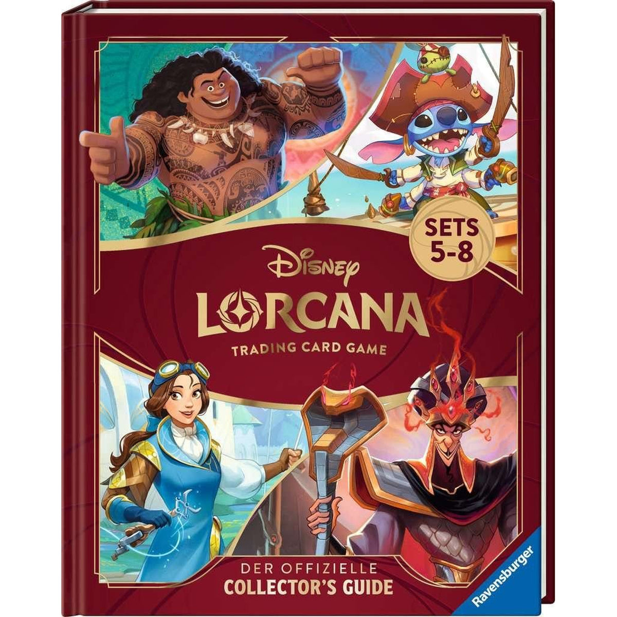 Immagine del prodotto Disney Lorcana GCC Libro Guida ufficiale del Collezionista: Set 5-8 *Versione tedesca*